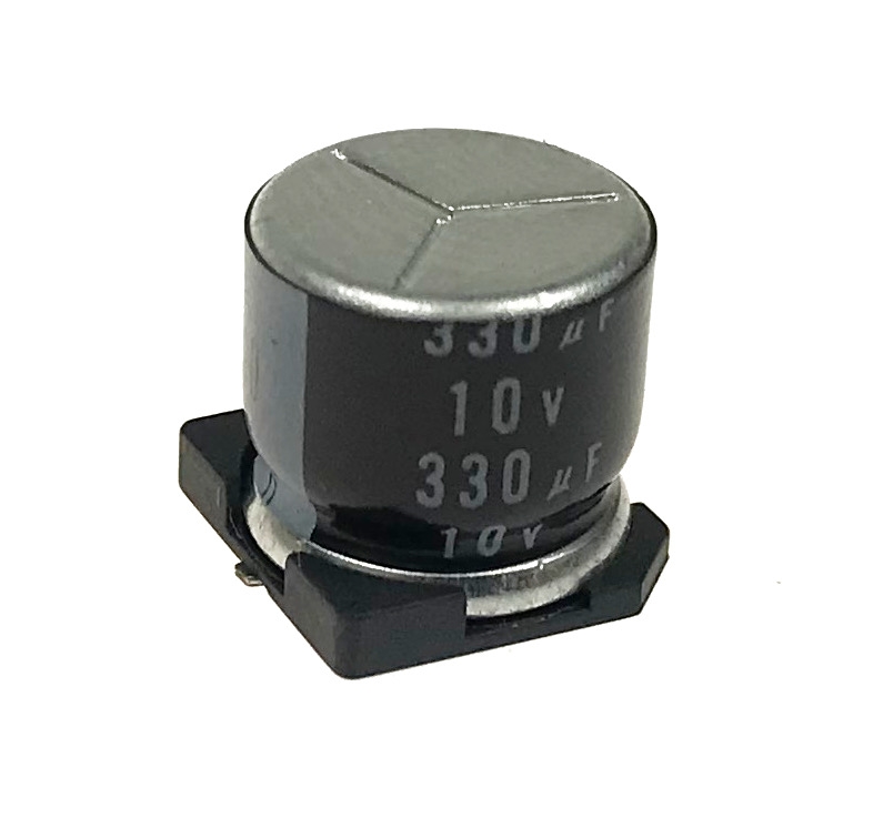 10x SMD Elko Kondensator 330µF 25V 105°C RVD-25V331MGA5U-R2 d8x10,5mm 330uF 